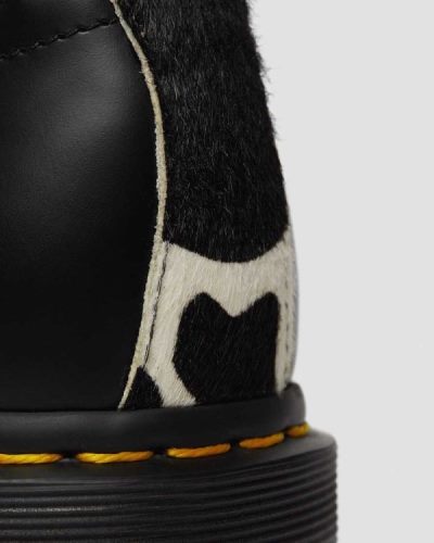 Tenis De Plataforma Dr Martens Sidney Hair On Creeper Para Mujer DR6032M